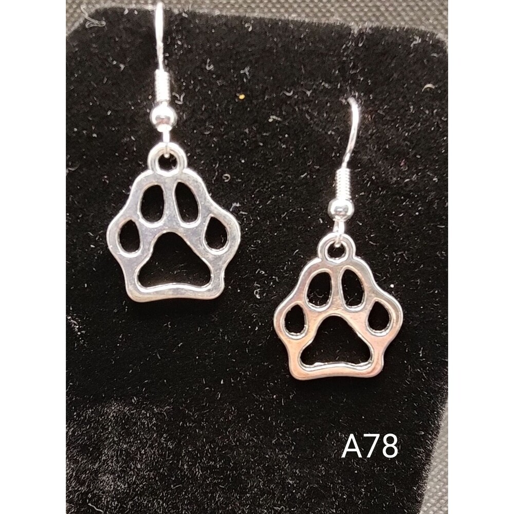 Paw Print Earrings